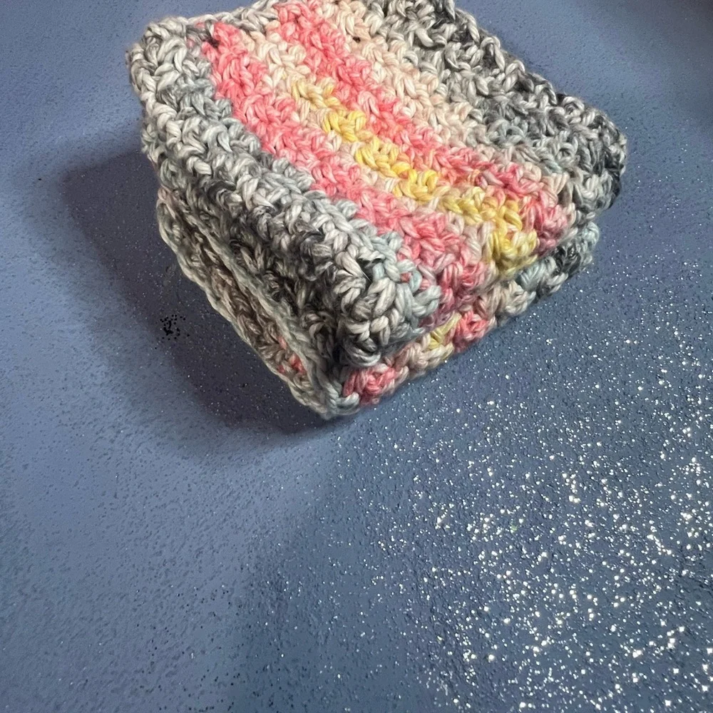 Colorful Crochet Wash Cloths